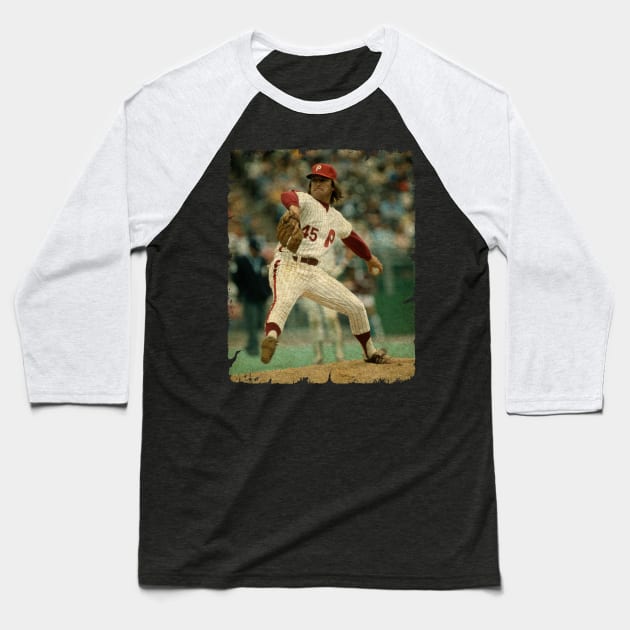 Tug McGraw in Philadelphia Phillies Baseball T-Shirt by SOEKAMPTI